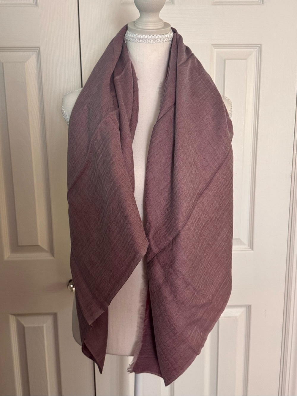 NICOBLU - JOSEPHINE PASHMINA SHAWL IN LAVANDER